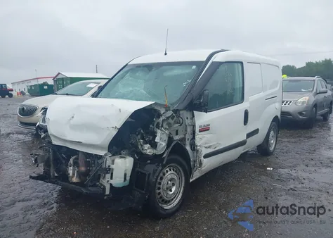 2017 Ram Promaster City Tradesman from USA, damaged, VIN ZFBERFAB7H6H01048